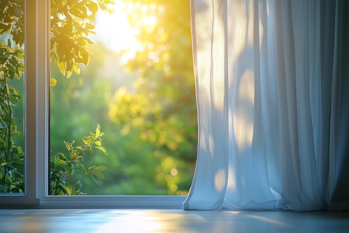 Lumière naturelle entrant dans un espace calme