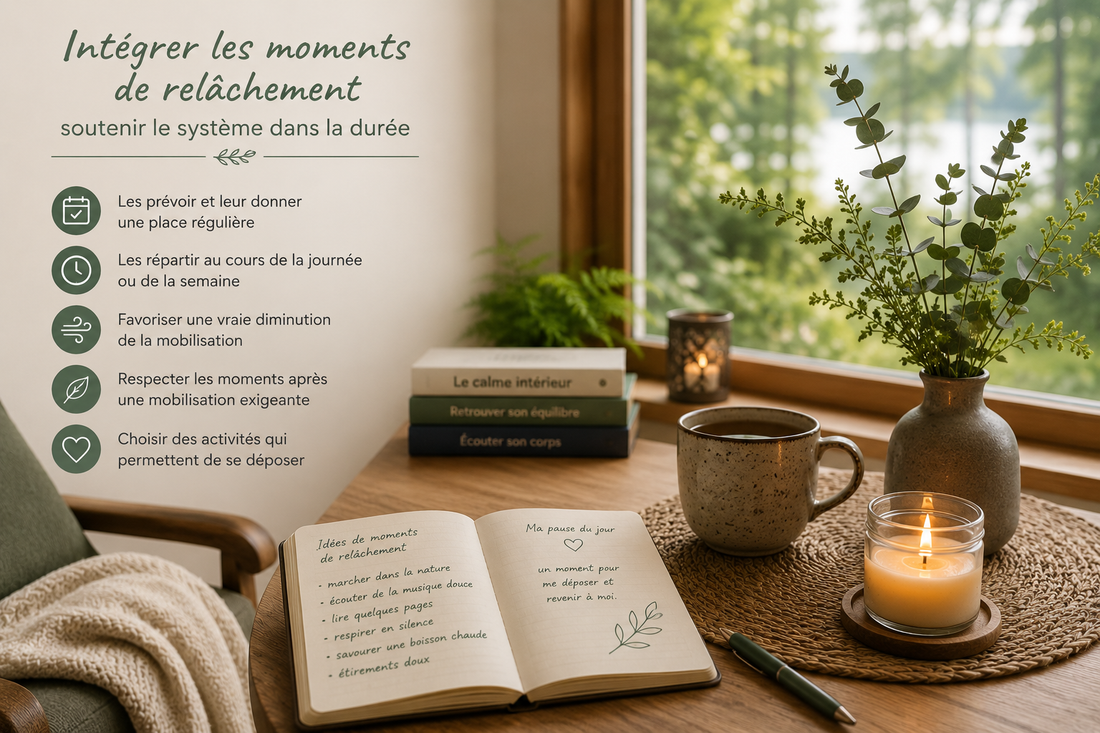 moment de relâchement installé dans le temps, avec une atmosphère douce et apaisante